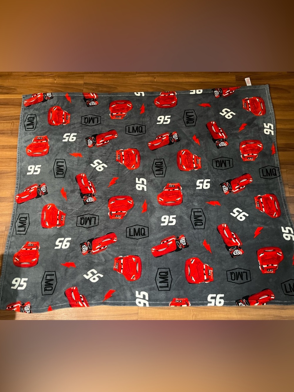 Disney Lightning McQueen Blanket - 62”x50”